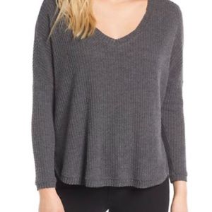 Socialite Waffle Knit Top